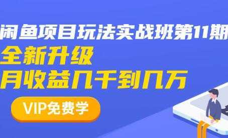 闲鱼怎么做赚钱？龟课-闲鱼项目玩法实战班，教程视频第11期-水母智库
