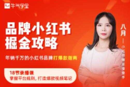 《品牌小红书掘金攻略》年销千万的小红书品牌打爆款指南-水母智库