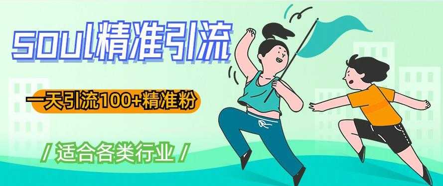 图片[1]-soul精准引流系列课程，一天引流100+精准粉，适合各类行业-水母智库