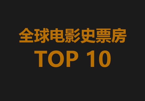 全球电影史票房前10 4K画质-水母智库