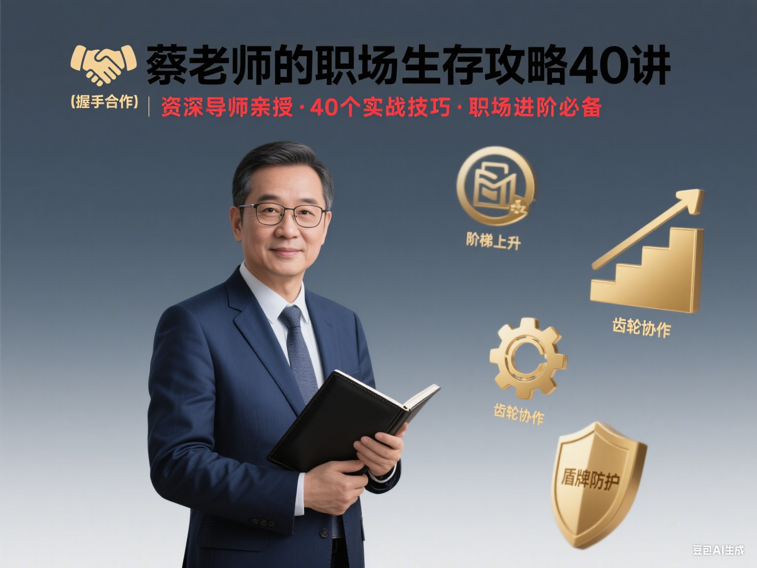 蔡老师的职场生存攻略40讲-水母智库