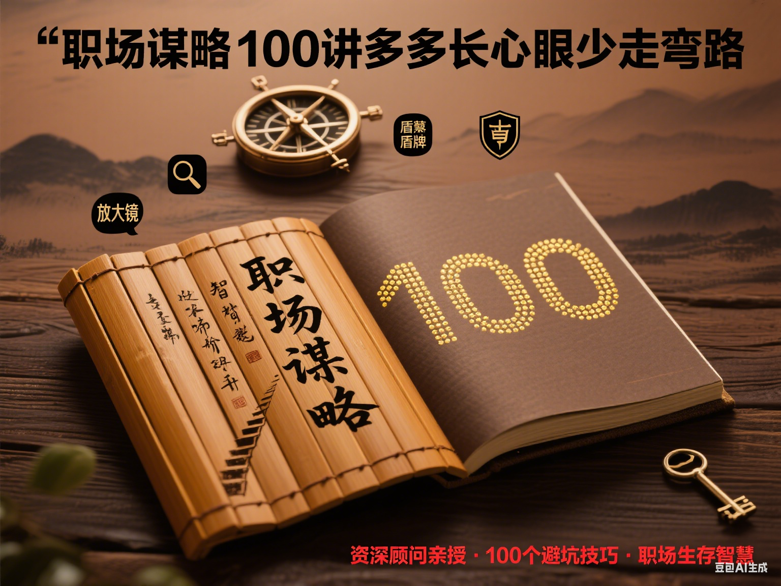 职场谋略100讲多长心眼少走弯路-水母智库