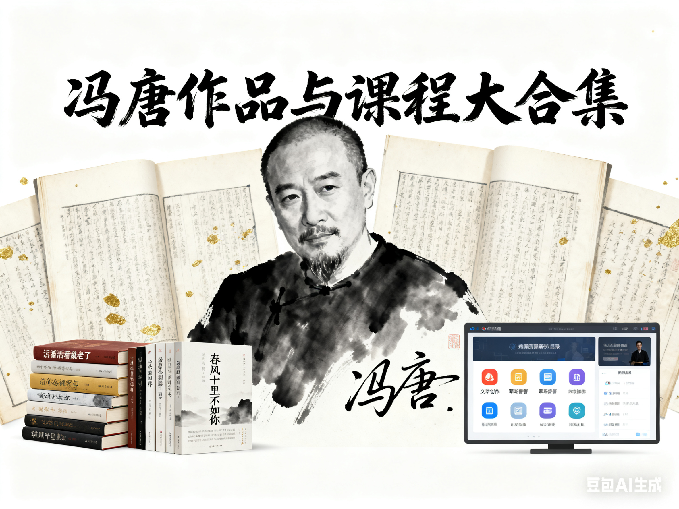 冯唐作品与课程大合集-水母智库