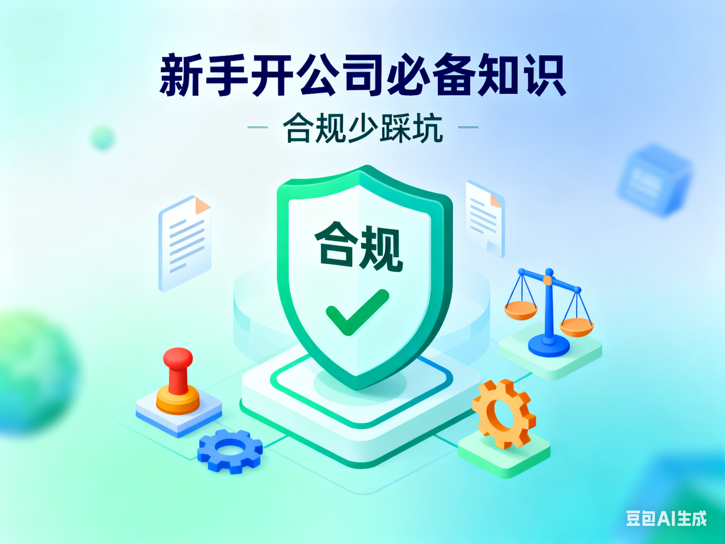 新手开公司必备知识合规少踩坑-水母智库