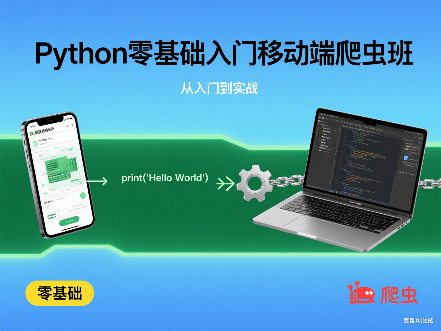 Python零基础入门移动端爬虫班-水母智库