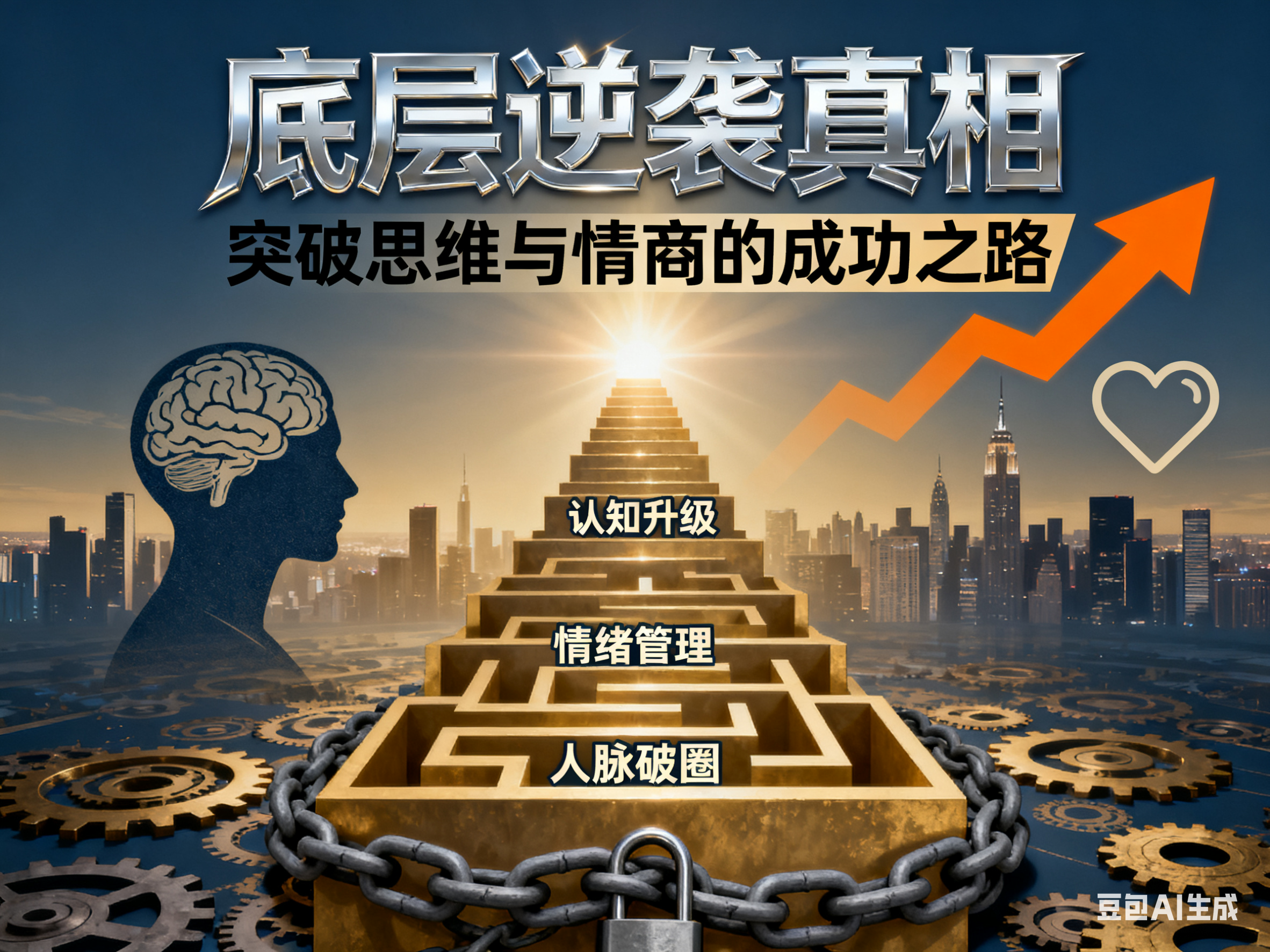 《底层逆袭真相》：突破思维与情商的成功之路-水母智库